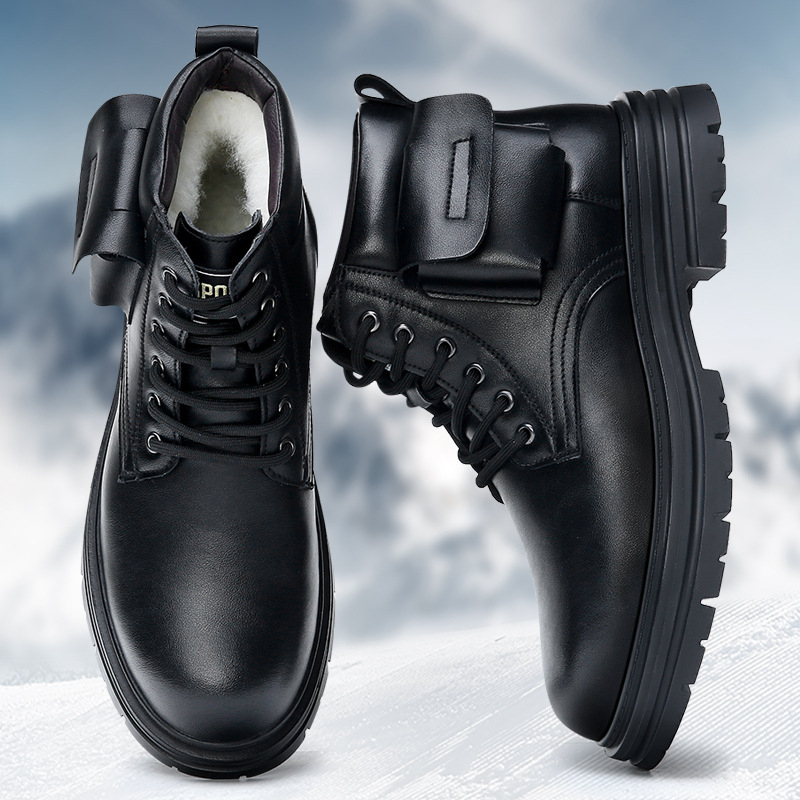 Heated Insole Rechargeable - Oplaadbare verwarmde winterlaarzen voor heren, met