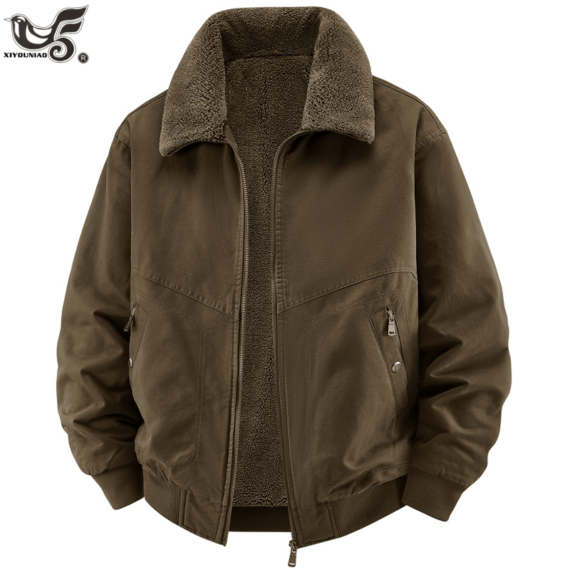 Winter Clothing Game - Hoge kwaliteit winter fleece jassen heren