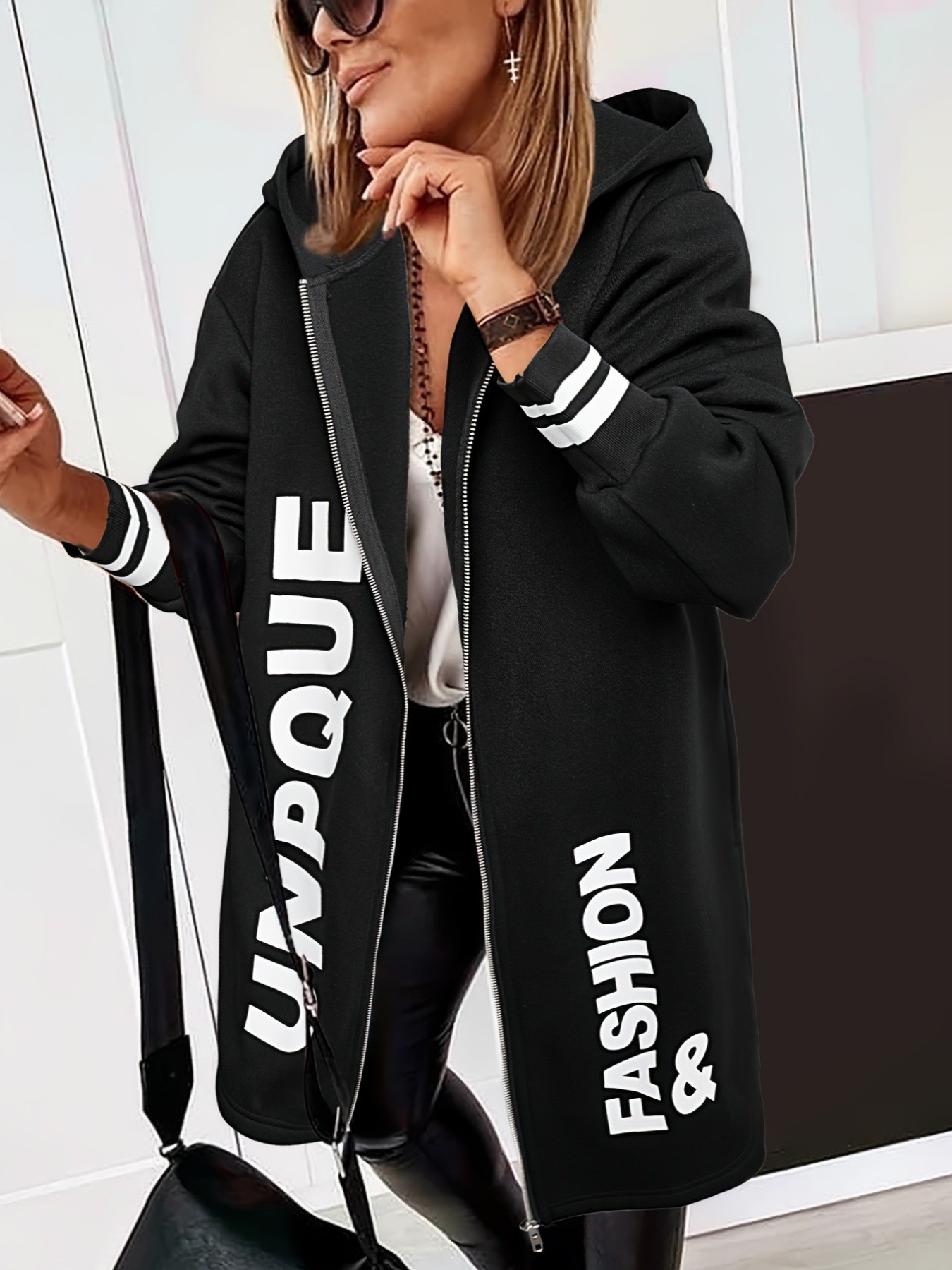 Winter Clothing Types - Herfst Winter Dameskleding Letterprint aan de
