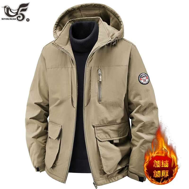 Winter Clothing Game - Plus Size 7XL 8XL Mannen Parka