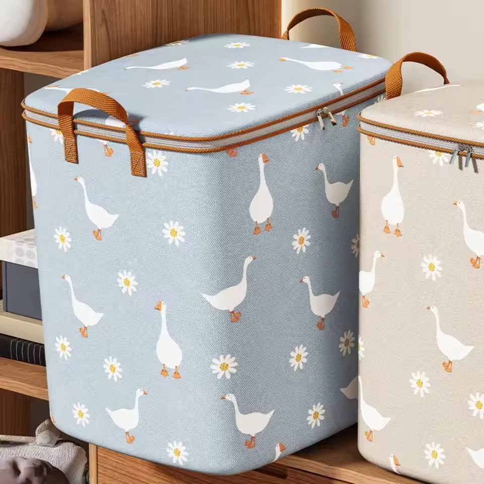 Winter Clothing Types - Daisy Gans Opbergtas Voor Quilt Donsjack