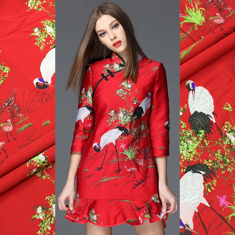 Brokaat jacquard stof herfst w - Winter Clothing Brands recensie en prijs