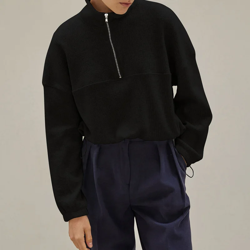 Katoen Wafel Zip Up Hoodies Ge - Winter Clothing Aesthetic recensie en prijs