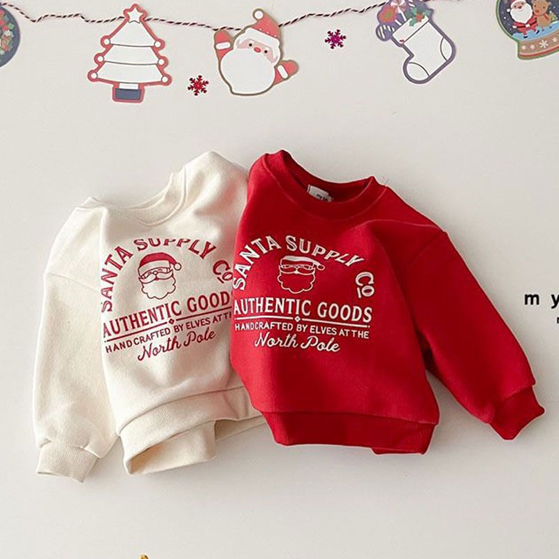 Kerst Kinderen Fleece Sweatshi - Winter Clothing Toddler recensie en prijs