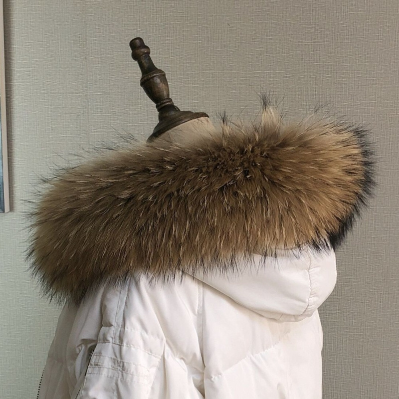 Echte Bontkraag Voor Jas Parka - Winter Clothing Women Sale recensie en prijs