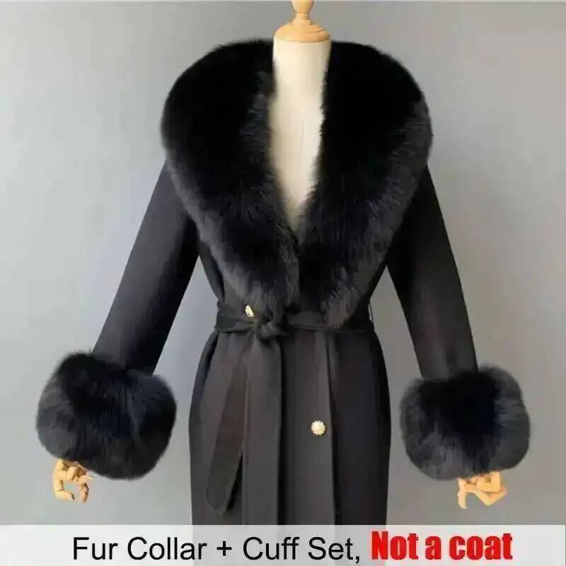 Echte Bontkraag En Manchetten  - Winter Clothing Women Sale recensie en prijs