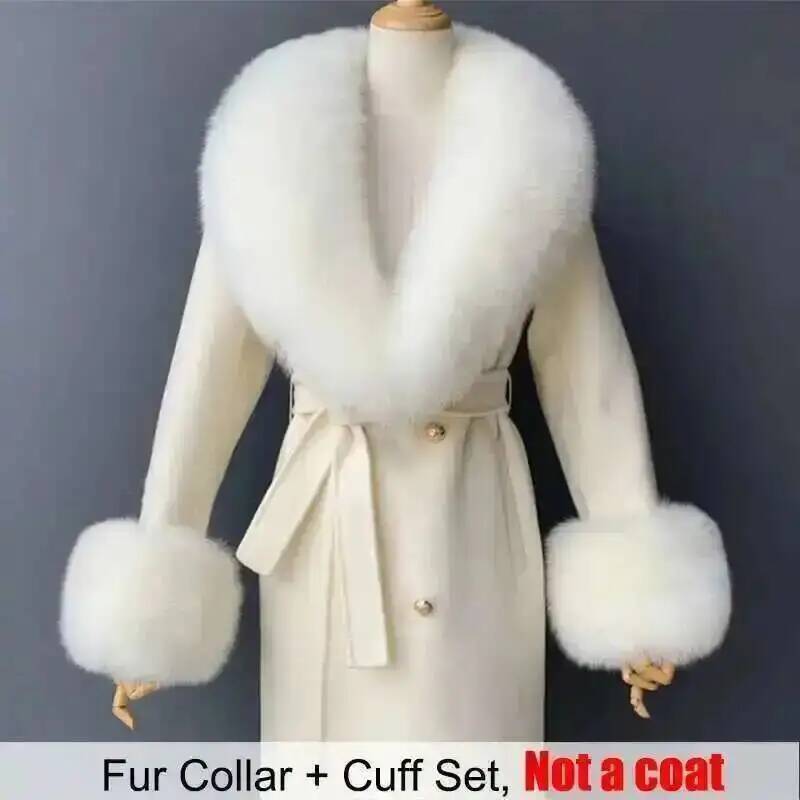 Echte Bontkraag En Manchetten  - Winter Clothing Women Sale recensie en prijs