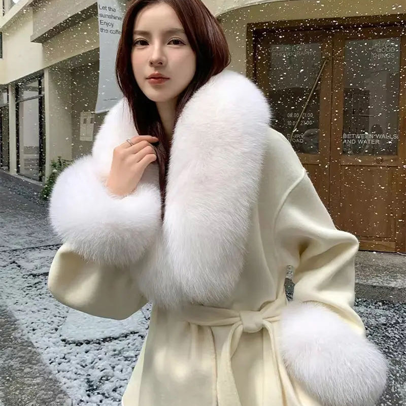 2025 Echte Vos Bontkraag Winte - Winter Clothing Women Sale recensie en prijs